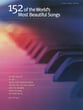 152 of the World's Most Beautiful Songs piano sheet music cover